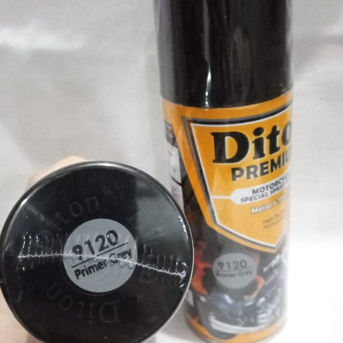 Pilok Pilox Cat Semprot DITON Premium 9120 Primer Grey / Cat Dasar / Epoxy (400cc / 400ml)