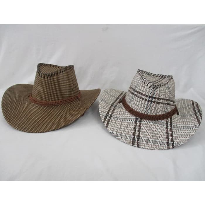 Topi Cowboy Koboy Koboi Amerika TALI ANYAM TEBAL Anak Remaja Dewasa***TOP