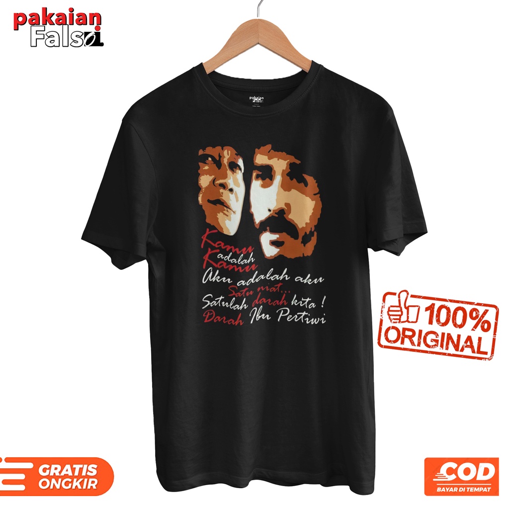 Kaos Iwan Fals dalbo / T-shirt / Baju / ori / distro / oi / original / Murah