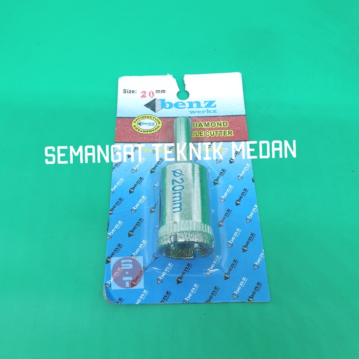 20mm MATA BOR INTAN KACA BATU KERAMIK DIAMOND CORE HOLESAW 20mm 20 mm