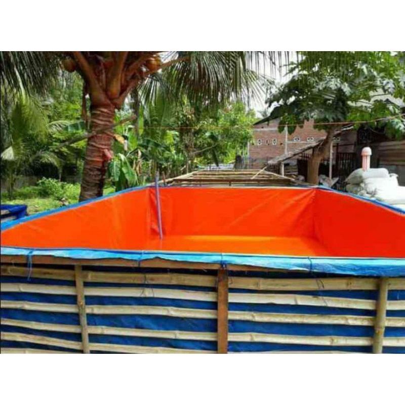 Terpal kolam ikan 3x2x1 / 300x200x100 kolam terpal korea