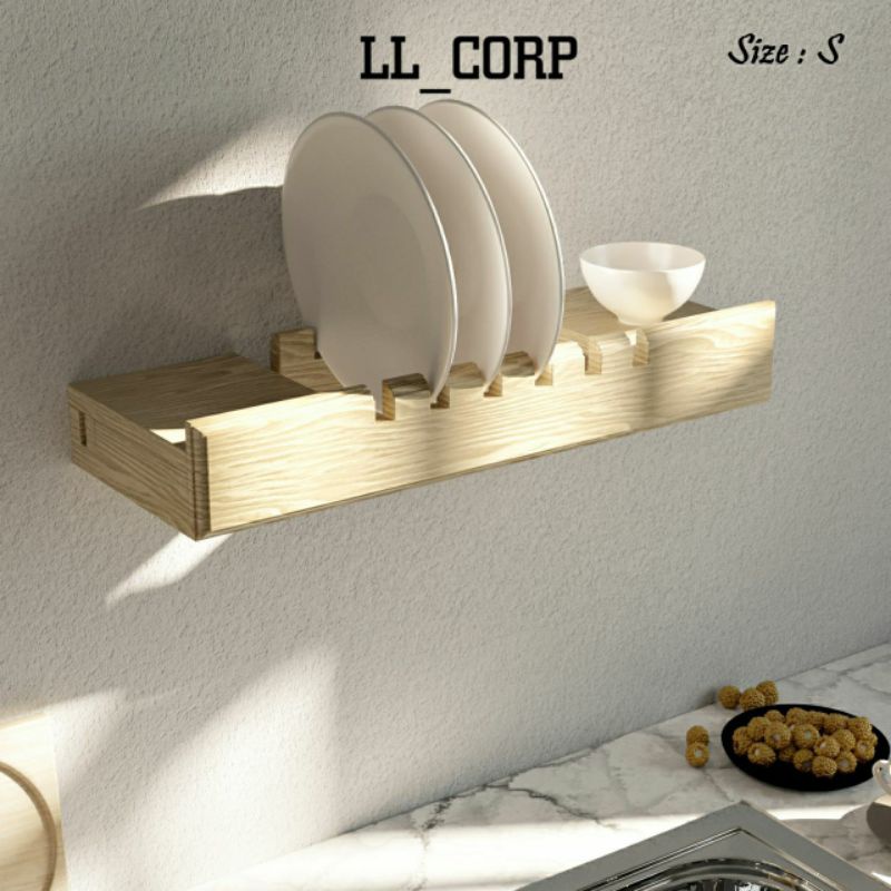 Rak Bunga Susun Besi Kayu Minimalis Dinding Murah Portable Dapur Tv Ps Dvd Tempel Gantung Mewah Rak 