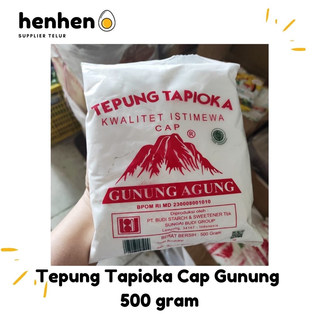 

TEPUNG TAPIOKA SAGU GUNUNG 500 GRAM