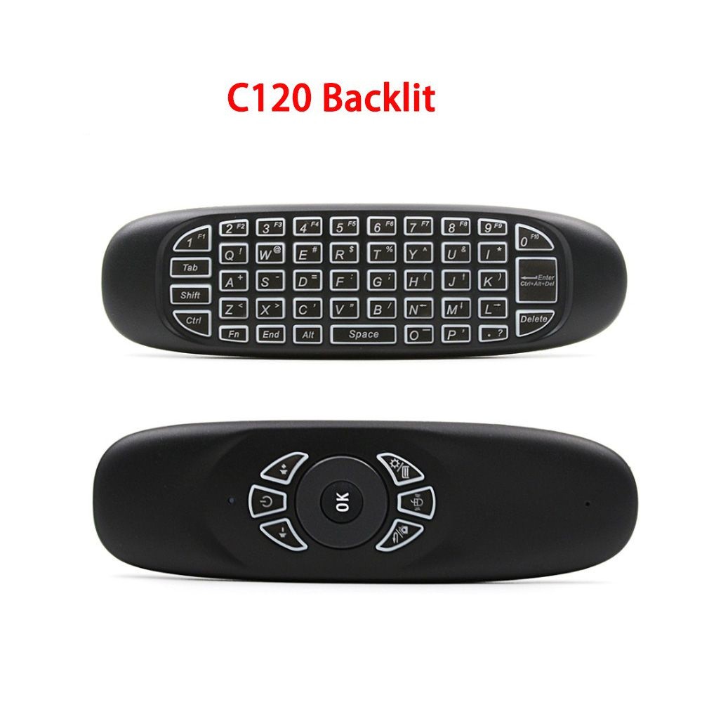 Remote TV backlight Mini C120 2.4G Wireless Air Mouse Remote Keyboard TV - 460170