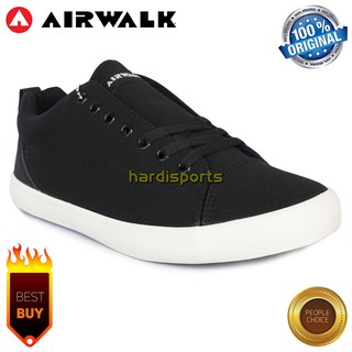  Sepatu  Sneaker Pria Airwalk  Earl S AIWX80302BK Black 