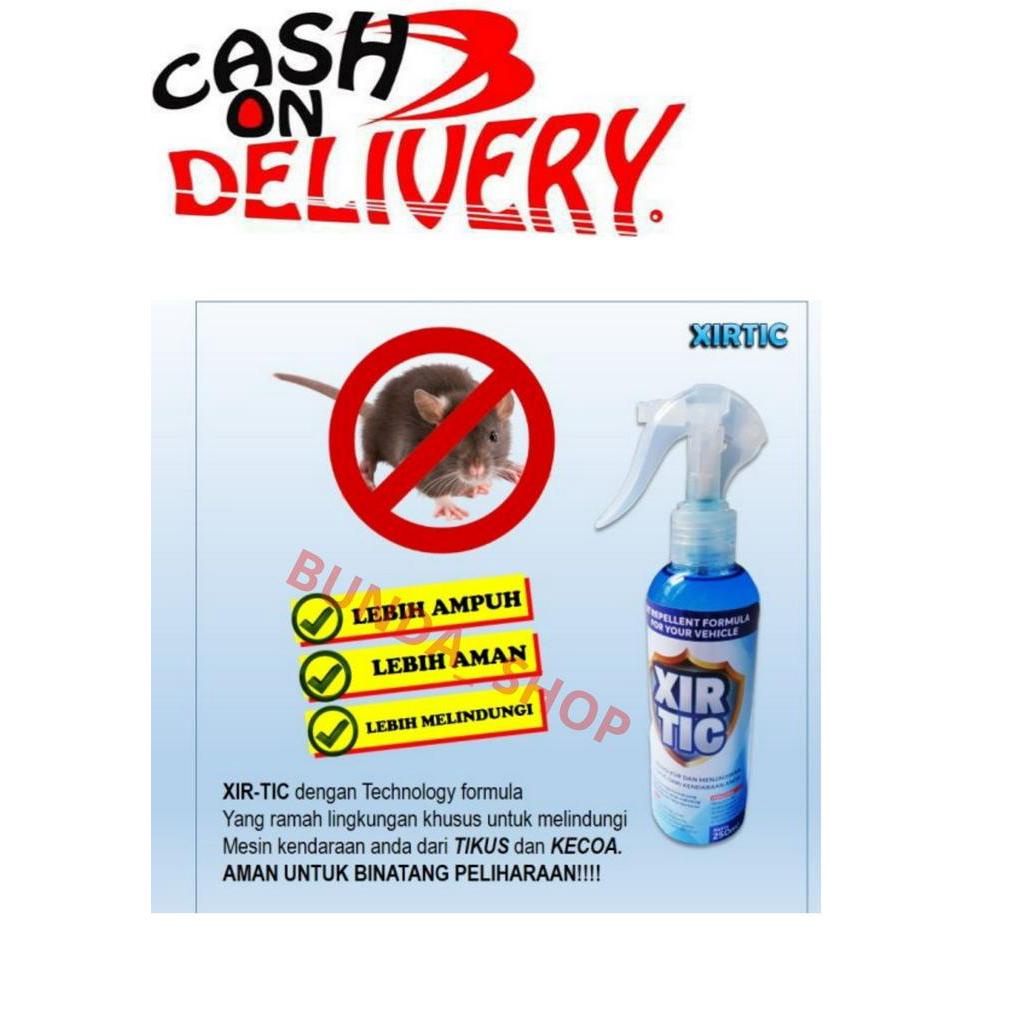 XIR-TIC Cairan Pengusir Tikus mobil Rat Repellent Rumah / Gudang