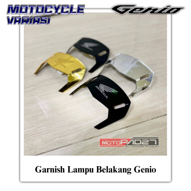Garnish Lampu Belakang Genio Garnis Cover Lampu Belakang Honda Genio