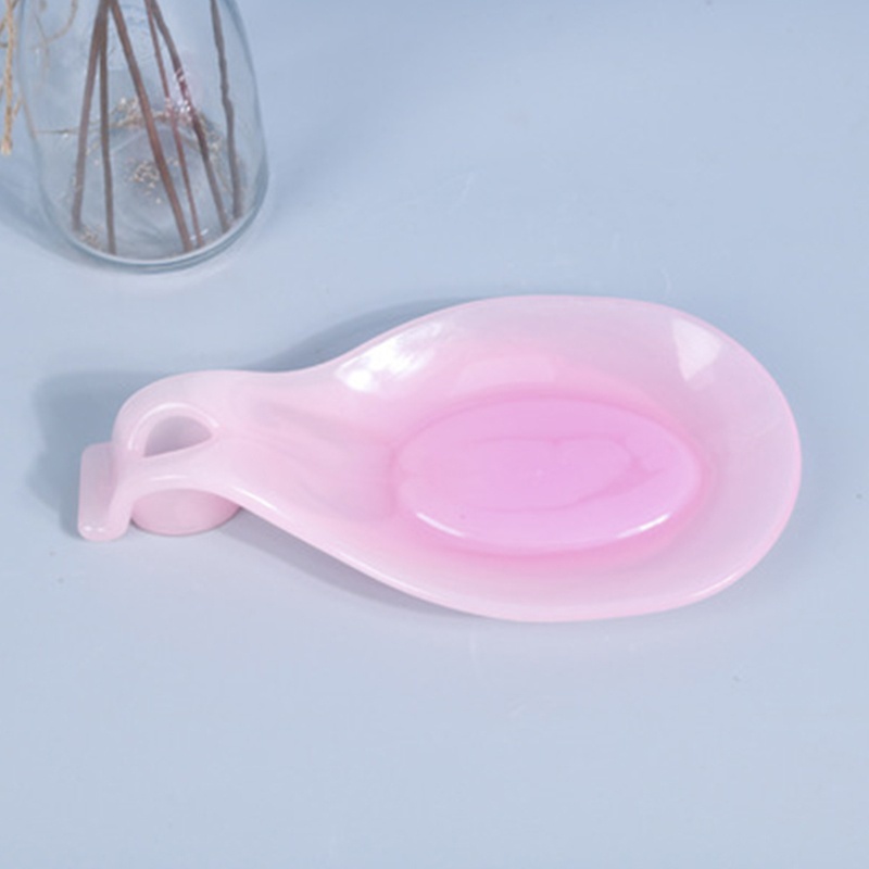 SIY  Spoon Holder Epoxy Resin Mold Rolling Tray Utensil Jewelry Holder Silicone Mould