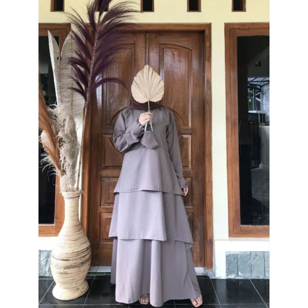 [READY] BAJU DRESS RAISHA / RAISHA DRESS / DRESS WANITA / BAJU DRESS