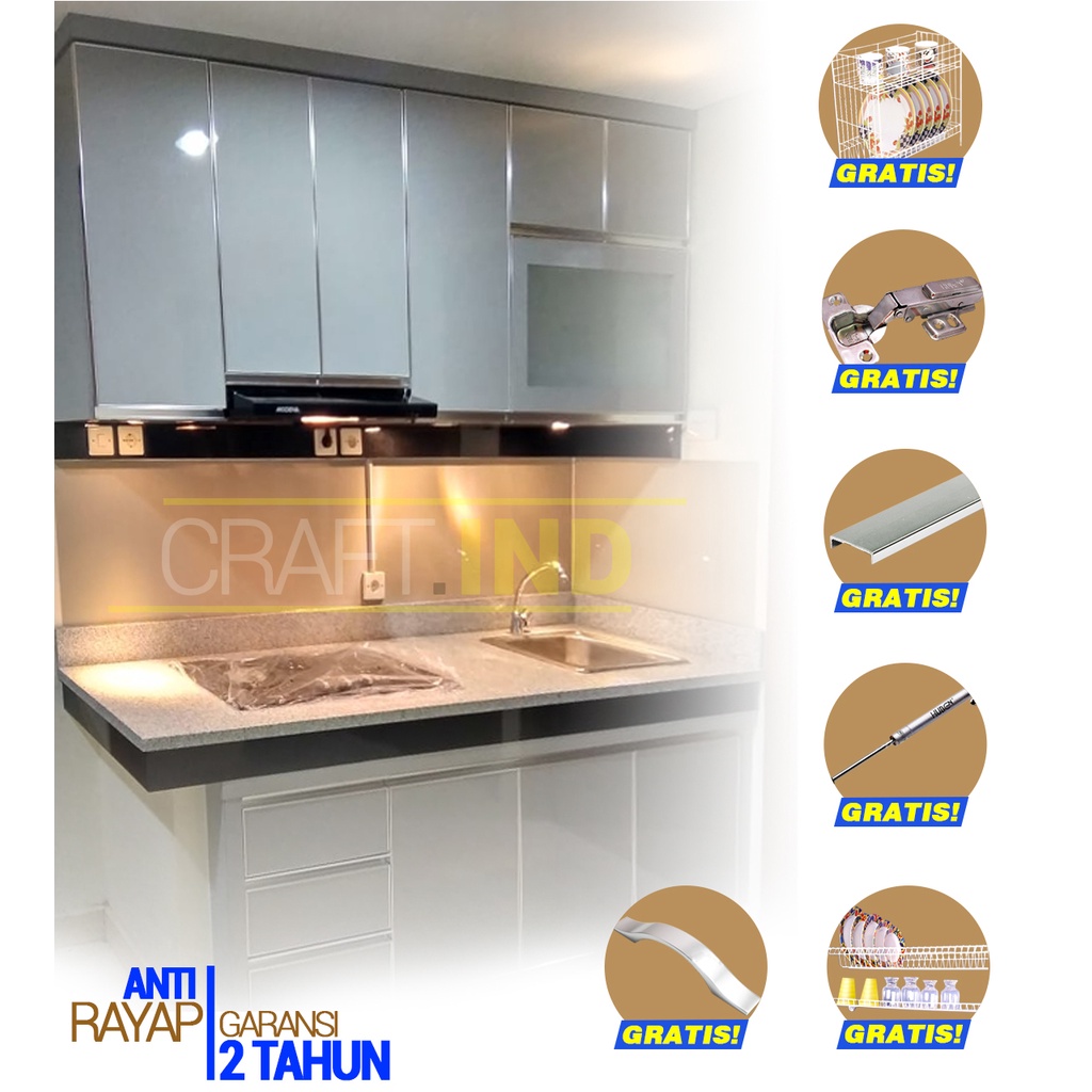 KITCHEN SET | FURNITURE | FURNITURE CUSTOM | KITCHEN SET MURAH | KITCHEN SET HPL | LEMARI DAPUR