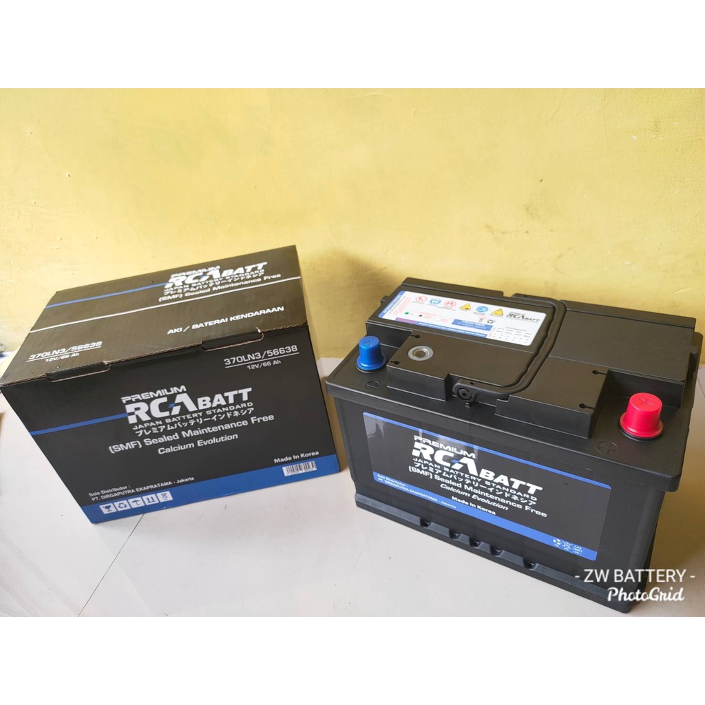 AKI MOBIL INNOVA VENTURER REBORN DIESEL RCABATT MF OEM 370LN3 / LN3 | 12V - 66Ah