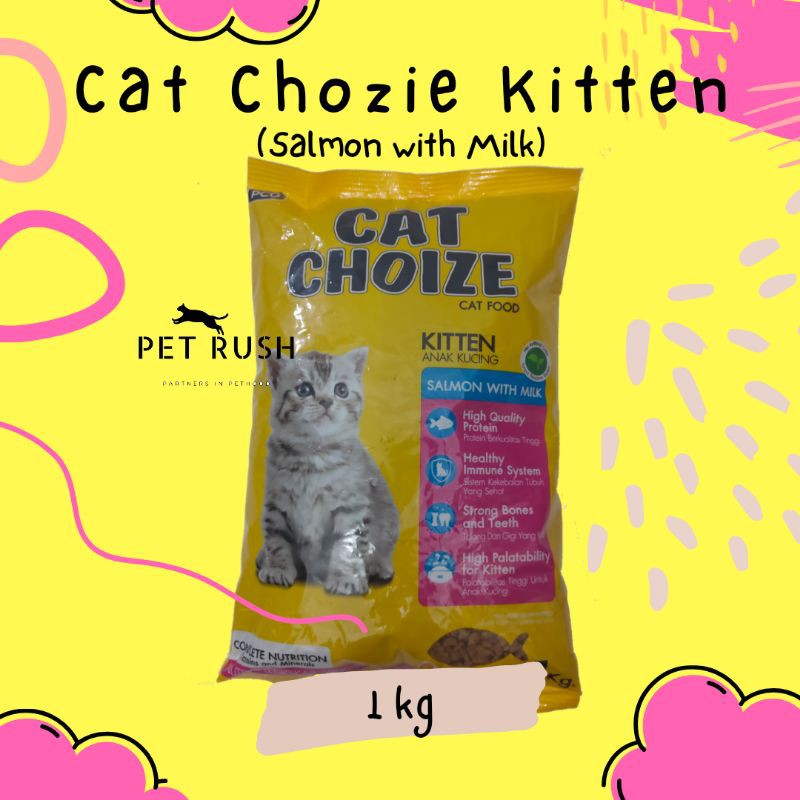 Cat Choize Kitten Salmon / Tuna FRESHPACK 1 KG MURAH