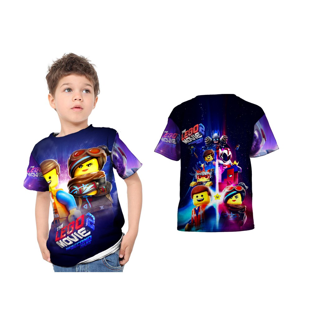 Kaos T-shirt Anak ‎The LEGO Movie Murah | Baju Anak Fullprint Custom The Lego Movie