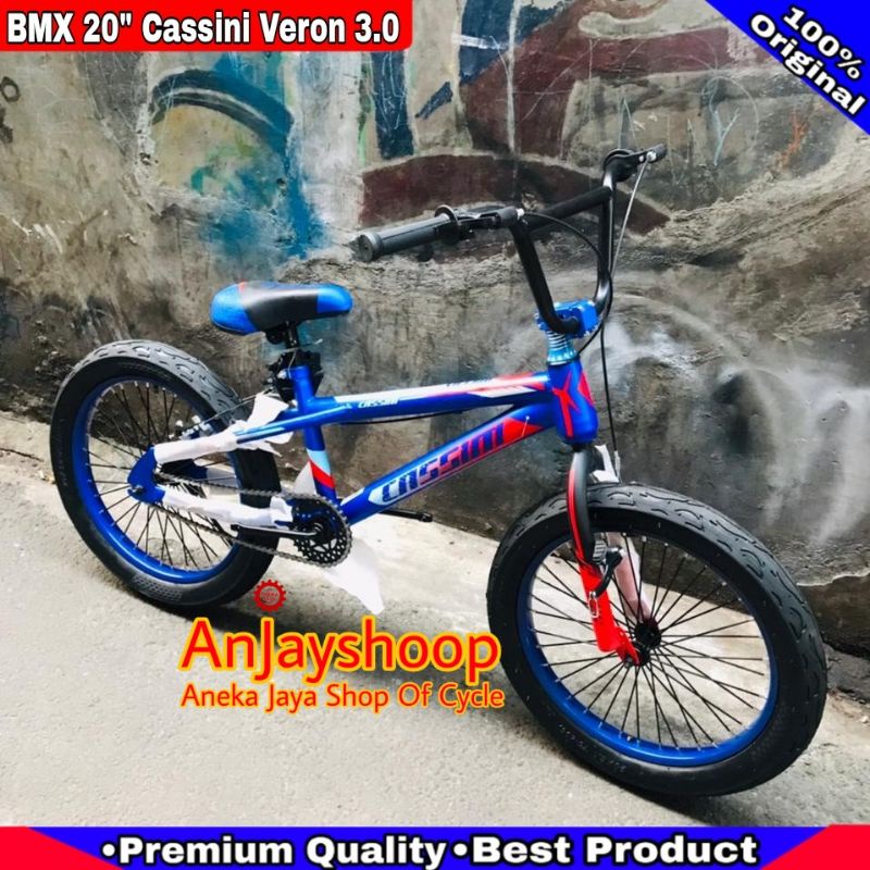 Sepeda Bmx 20 inch Cassini Veron Ban 3.0 Jumbo