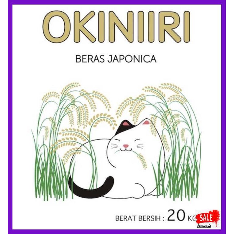 

Rasbeputih- Beras Jepang Japonica Okiniiri 20Kg -Aslii.