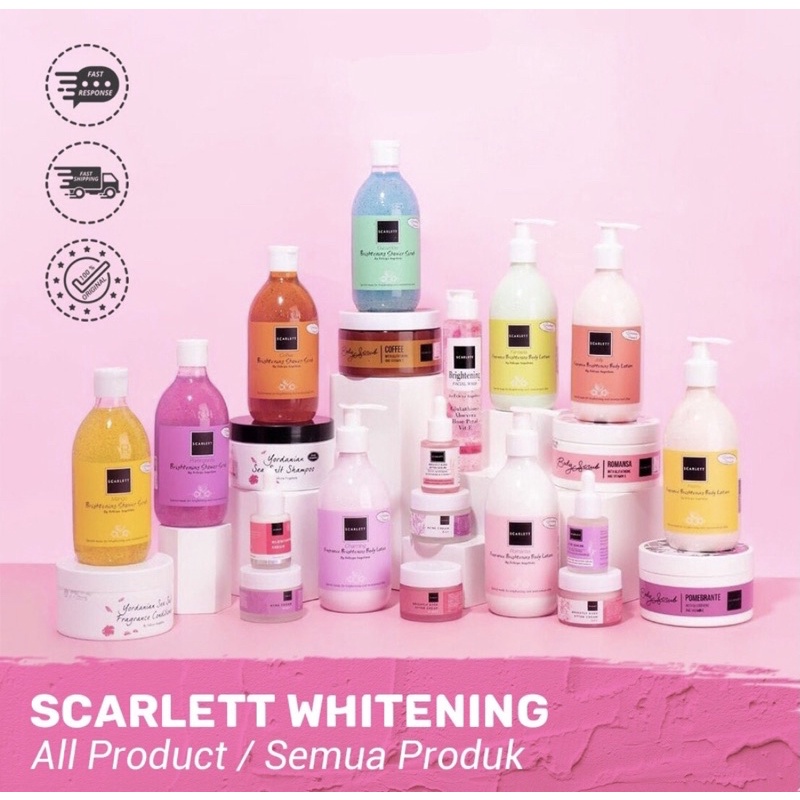 [BPOM] Semua Produk Scarlett Scarlett Whitening
