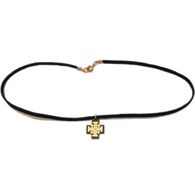 KALUNG HITAM DENGAN SALIB