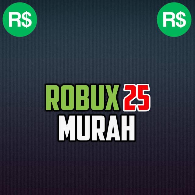 25 Robux Murah Shopee Indonesia - jual robux murah