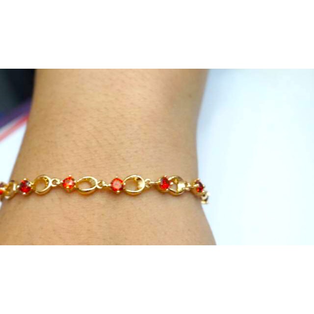 Gelang Xuping Rolex Pertama Merah