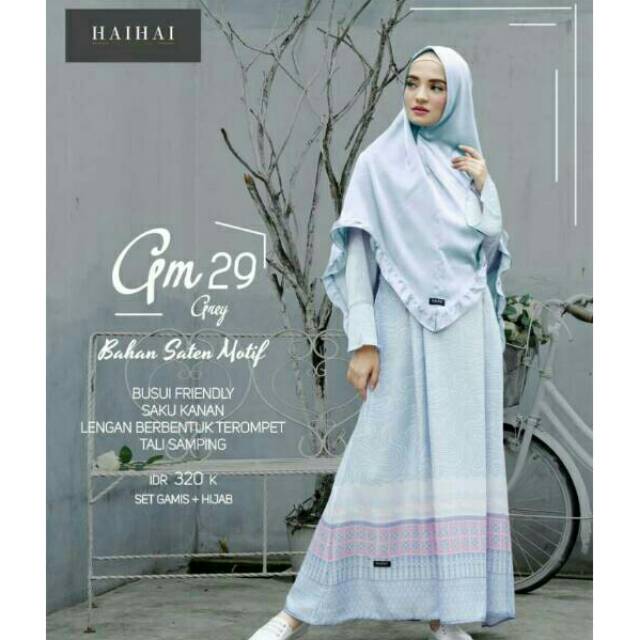 GAMIS HAI- HAI GM 29 ( TANPA Hijab)