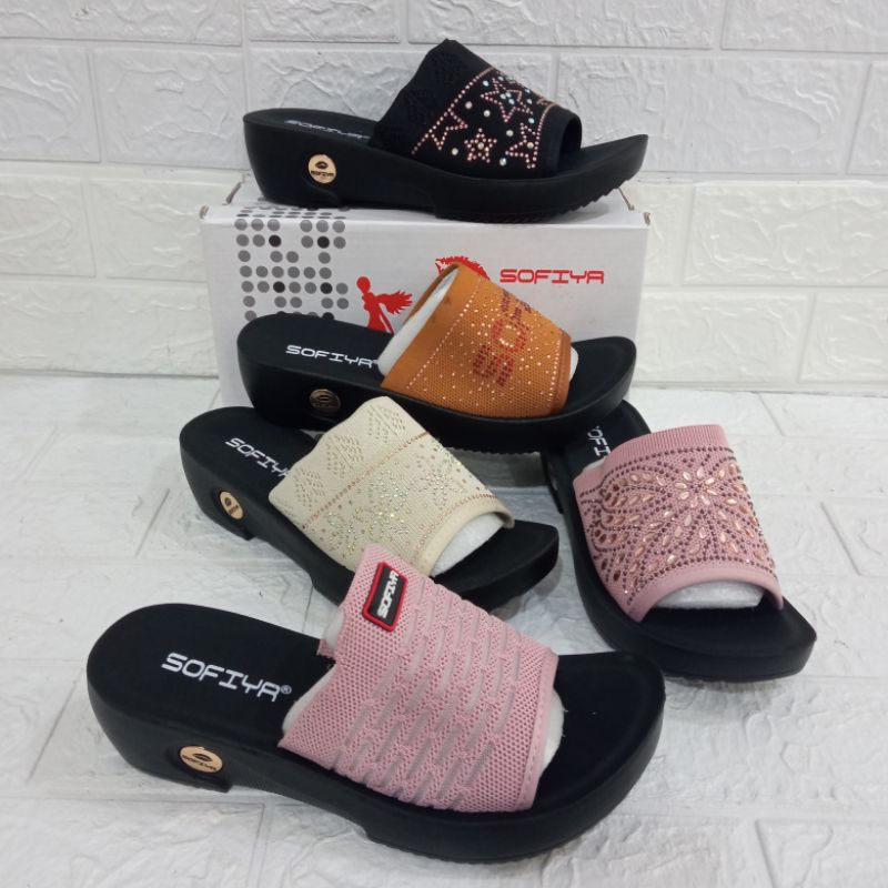 Macam macam model Sandal Sofiya Haq Sedang 4,5cm | Sandal Fashion Sofiya | Sandal Import Sofiya | Sandal Harian Sofiya