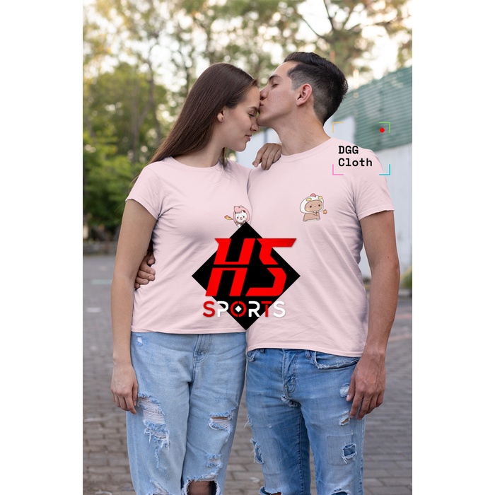 KAOS COUPLE/KAOS PASANGAN/BAJU COUPLE/BAJU PASANGAN &quot;BUBU DUDU ULTRAMEN