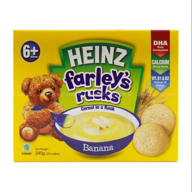 Heinz Farley's Rusks Banana 240 gr