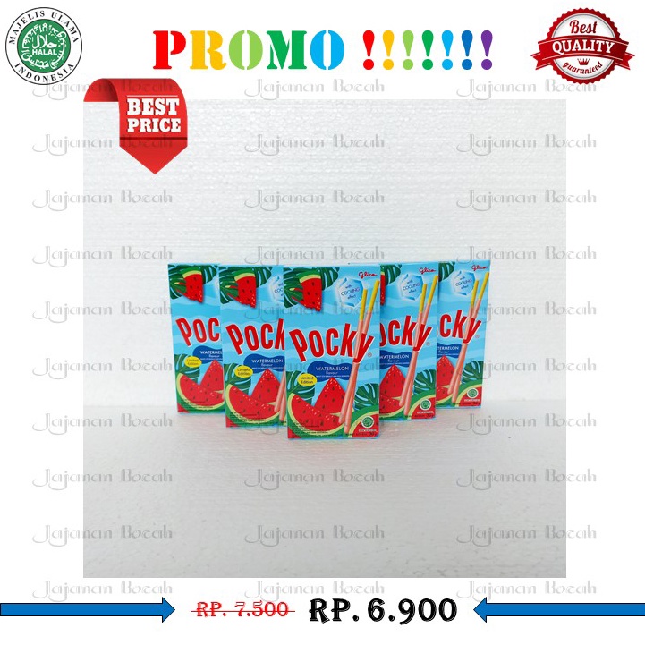 Glico Pocky Stick Semangka 36g Limited Edition