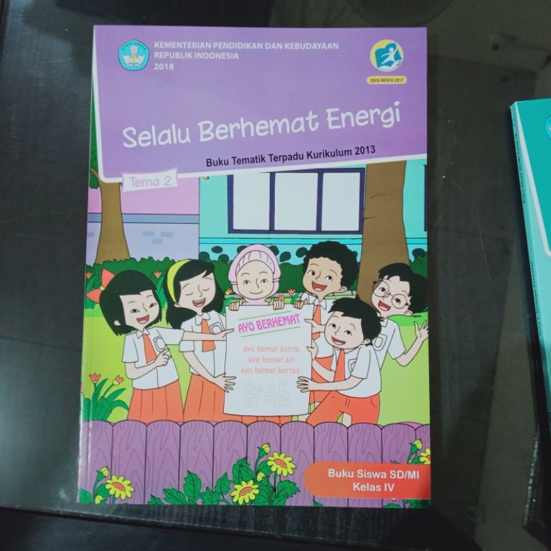 Buku Tematik paket SD Kelas 4 Tema 2,3,4,5