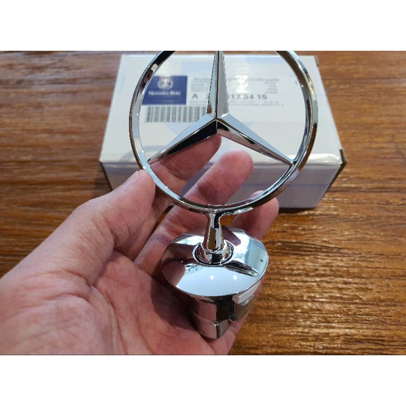 Logo Mercedes Benz kap mesin polos W210 W202 W204 W221 W208 W220