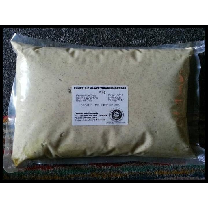 

De1U Elmer Tiramisu 2 Kg (Pack Asli Dr Pabrik) Wf28