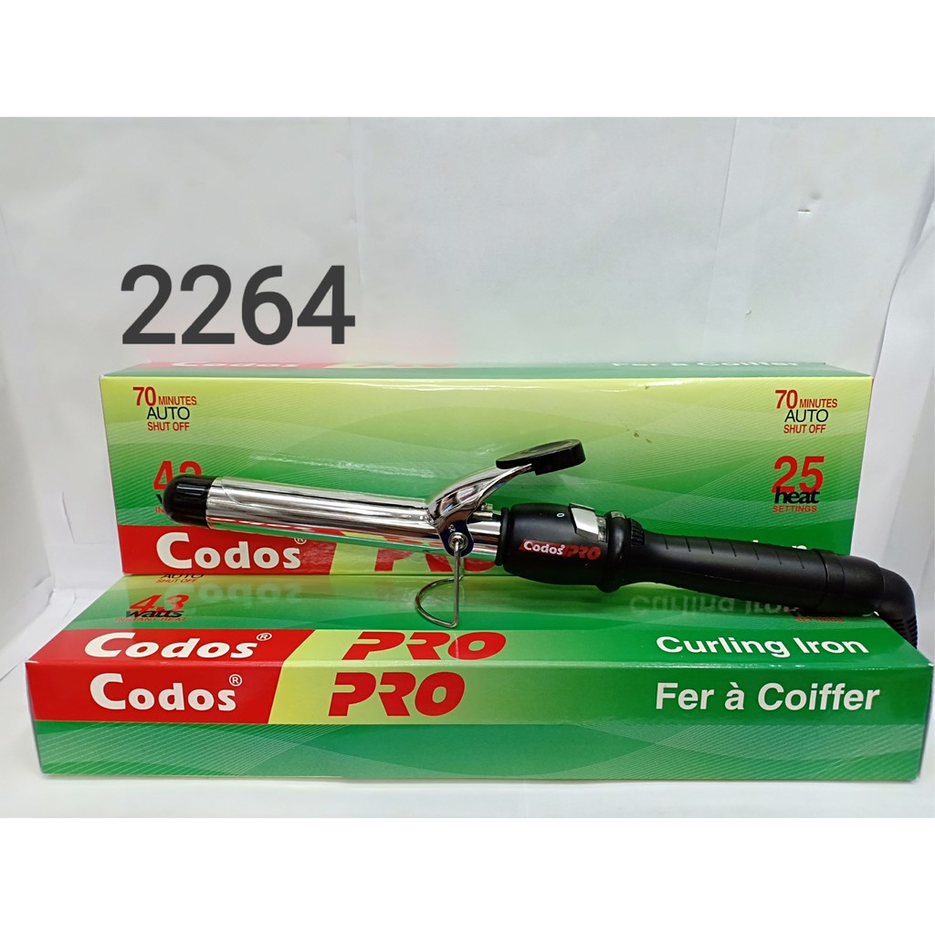 catok culry iron codos 2264 professional curly iron hair dijamin bagus awet dan original