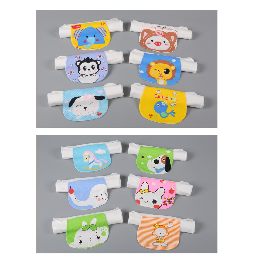 celemek baby / Bib Bayi / Slabber Baby / Newborn / Tadah Iler Celemek Makan / Lap Keringat Baby