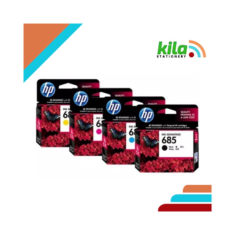 Tinta HP 685 Black + 685 Colour = HP Advantage 3525, 4615, 4625, 5525