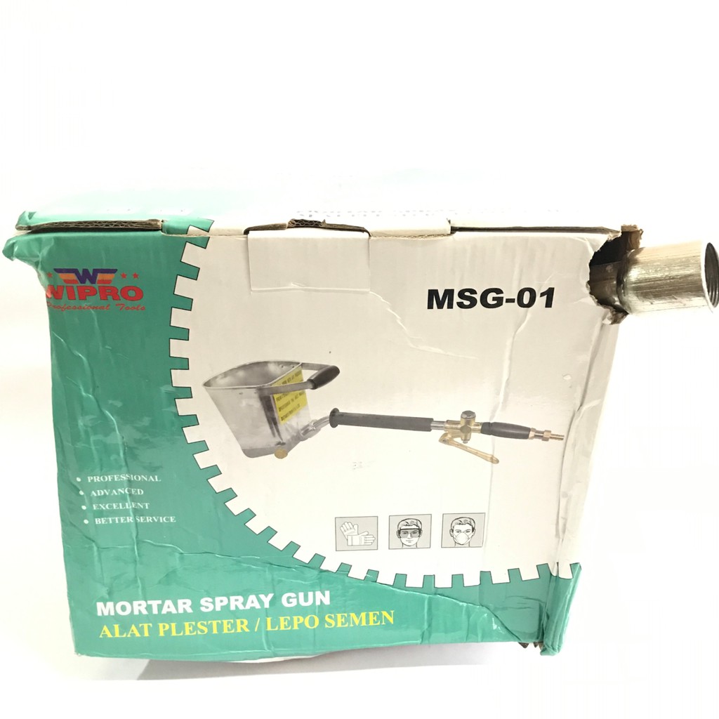 WIPRO Lepo Semen - Alat Semprot Semen Plester Mortar Spray Gun