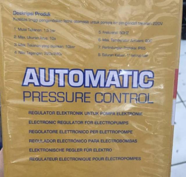 AUTOMATIC PRESSURE CONTROL/OTOMATIS POMPA SANWA SKS-2D