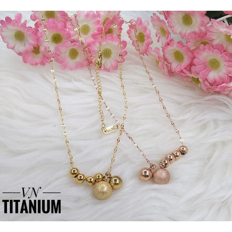 TiTanium kalung wanita y81211