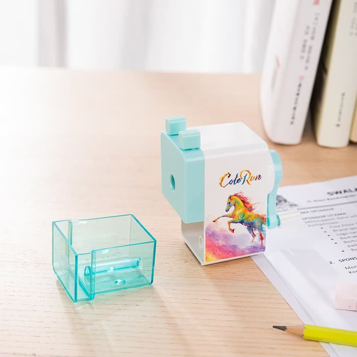 

NEW SALE COLORED PENCIL ROTARY SHARPENER E0748 - RAUTAN PUTAR KHUSUS PEN