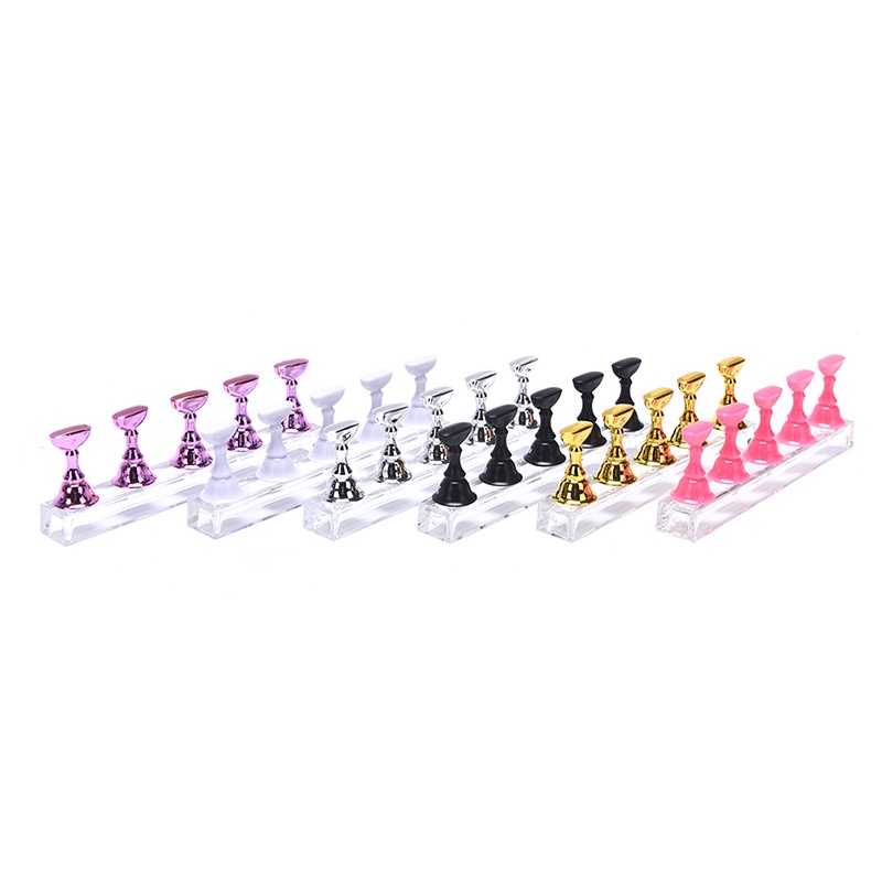 1 Set Stand Display Kristal Akrilik Untuk Nail Art