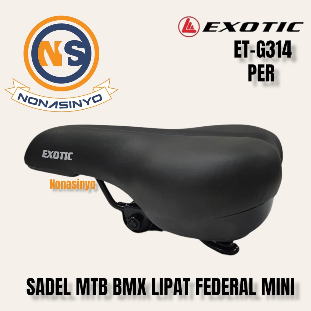 sadel per sepeda mtb lipat mini dewasa exotic G134