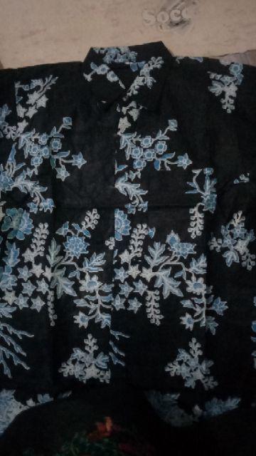 Maura Couple - Sania Ruffle Batik Couple Ori Ndoro Jowi Dnt Garansi