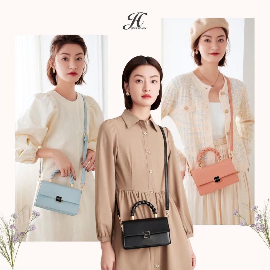 Jims Honey Promo Julie Bag Tas Selempang bahu Wanita trendi Korea Fashion Import clutch Sling Bag casual cewek Jimshoney original