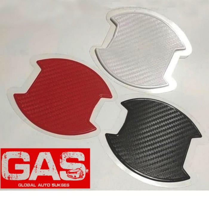PELINDUNG GAGANG PINTU MOBIL DOOR HANDLE PROTECT CARBON ALL NEW RUSH