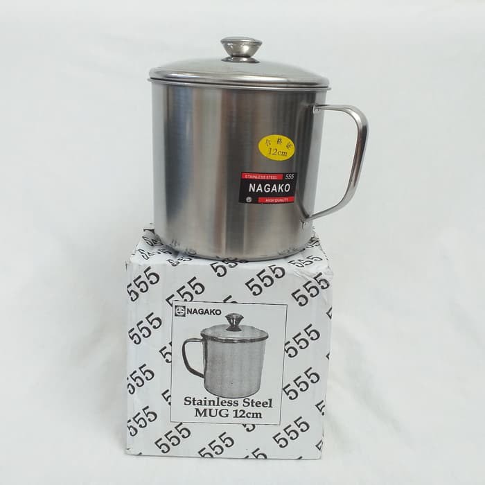 Mug Gelas Stainless / Termos Thermos NAGAKO 12CM