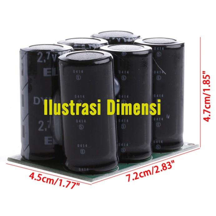 Super capacitor - Super Kapasitor 12v - 16.2v 120F Series