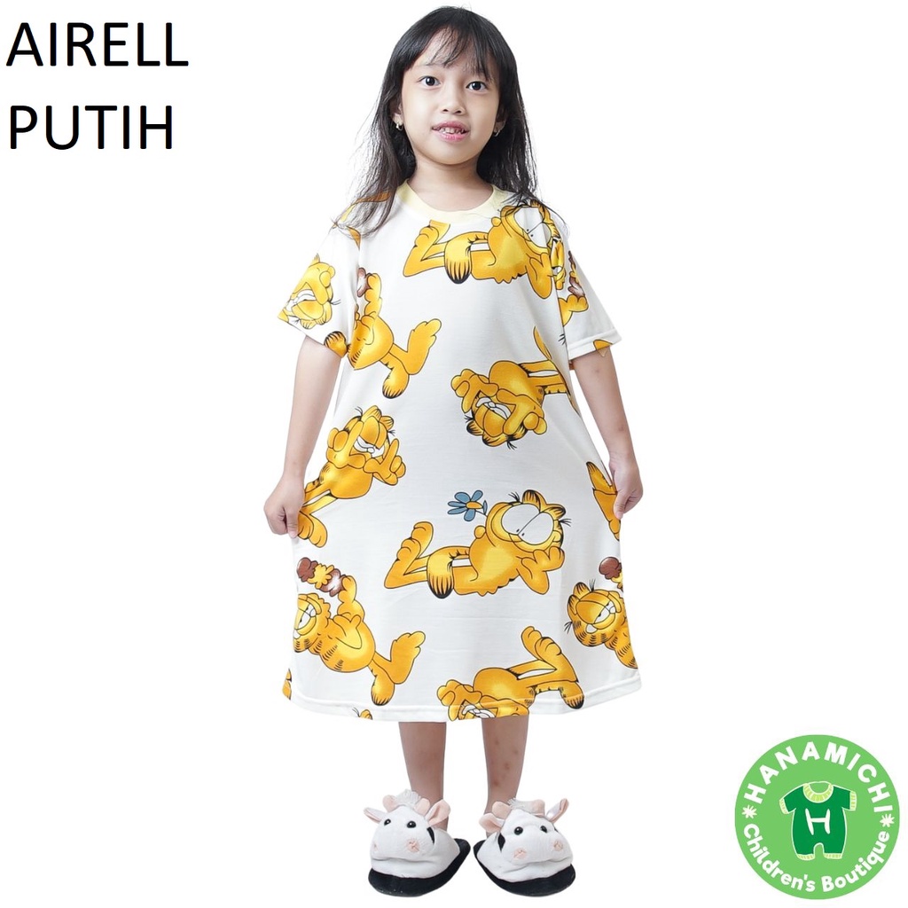 Hanamichi AIRELL Dress Anak Motif Kartun