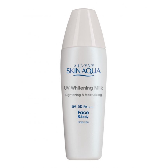 [TUTUP PUTIH] SKIN AQUA UV Whitening Milk SPF 50 PA++++ Sunscreen Skinaqua - 40 ml