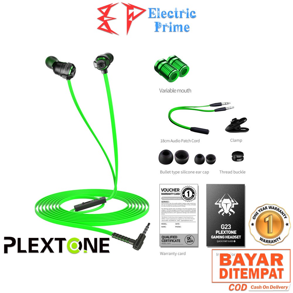 PLEXTONE G23 Earphone Gaming Mobile Legend Game Headset PUBG For Computer Phone XBOX PS5 Switch