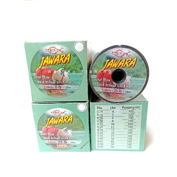 senar mono jawara relix nusantara