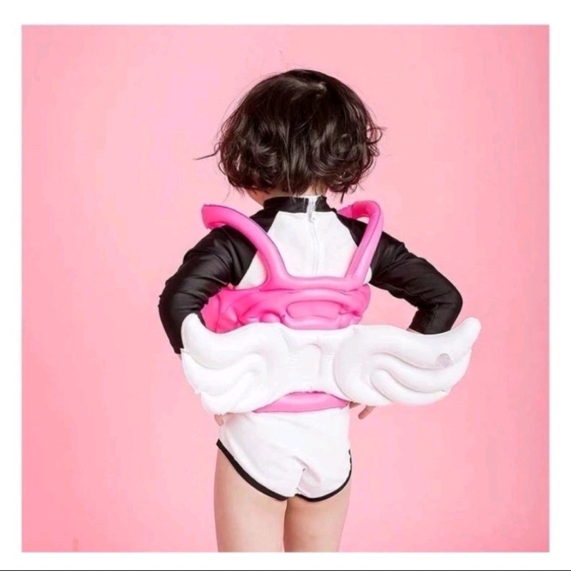 Pelampung Renang Anak Sayap Malaikat Angel Wing Swim Vest 2-4 Th Import